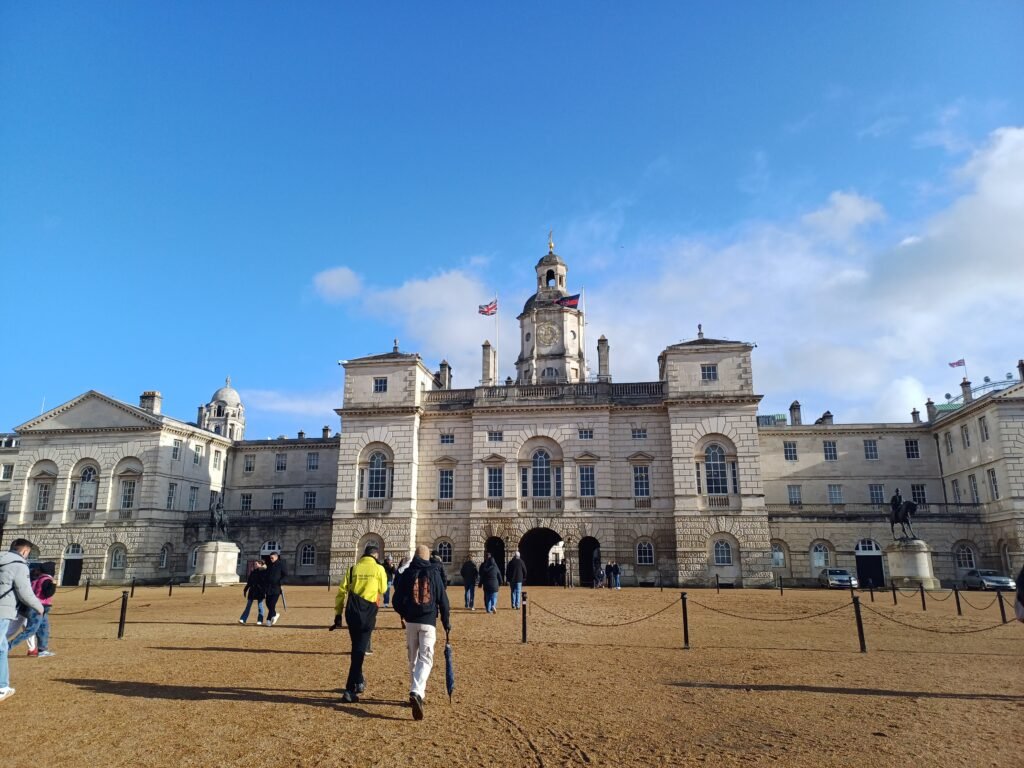 Horse Guards building and parade ground in Westminster